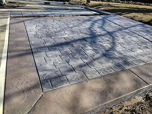 Stamp Concrete Terrace Park